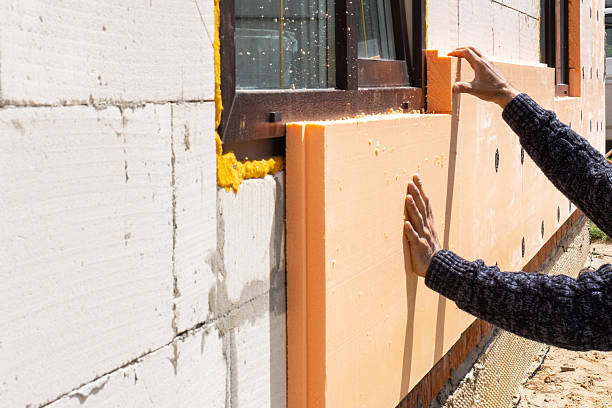 Chantier d'isolation par l'extérieur sous enduit, Marseille